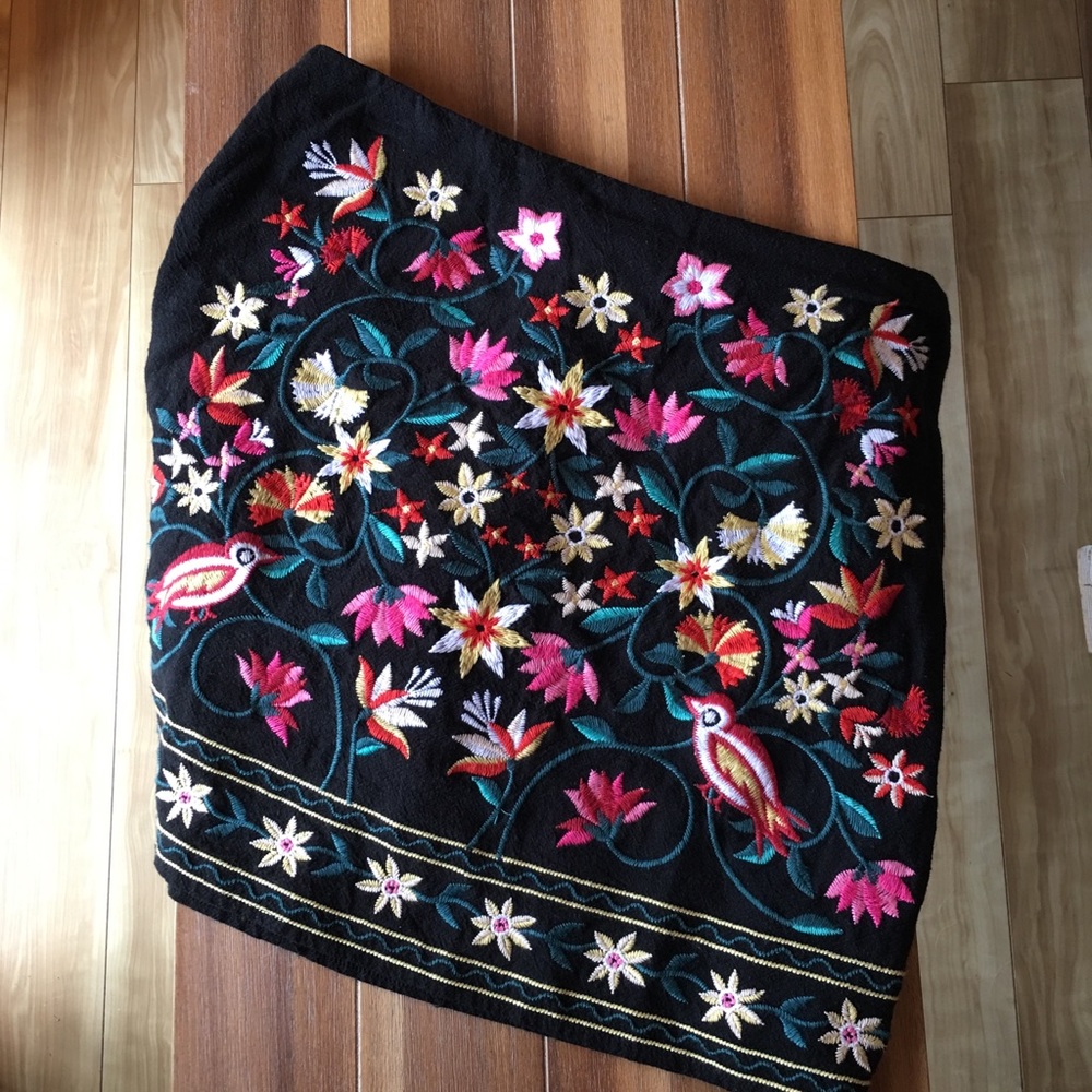 Patterned/Embroidered Skirt.